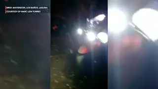 Ashfall from Taal Volcano reaches Mayondon in Los Ba&ntilde;os, Laguna