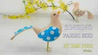 How to make a little birds. Sewing DIY