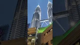 This year it's KLCC for the Christmas lights #klcc #twintowers #christmastree