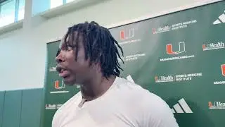 Miami Hurricanes Spring Practice: Elija Lofton after March 29 drills