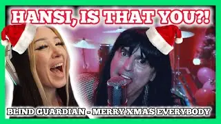 CHRISTMAS CLASSIC, COMEDY! | Blind Guardian - Merry Xmas Everybody (Slade Cover) reaction