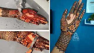 Negative Space Henna Design | Easy Mehndi Design | IFRAH'S MEHNDI DESIGN  @thouseenshenna​