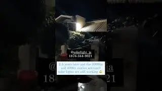 Motion Sensor Activated Solar Light