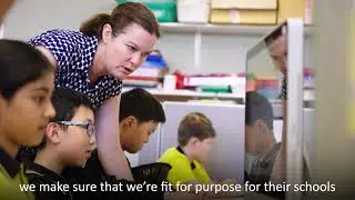 Seamless network connection - upgrading school network equipment
