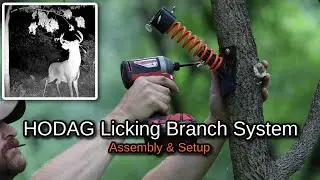HODAG Licking Branch System Assembly & Setup - Perfect Mock Scrape!