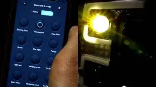 Ultra High-Power LED Headlight Bulbs with Bluetooth Color Changing Feature!