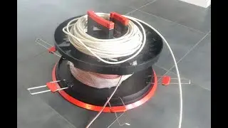 Runpotec XB500T kabel en haspelafroller