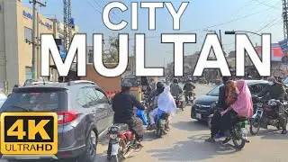 🇵🇰 Multan City &ndash; Scenic Driving Tour in 4K