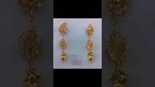 #shortvideo, #goldearring, Beautiful and latest designer gold earrings collection.