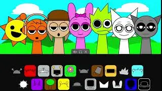 incredibox sprunki sinner edition Animation Videos। Gray sus Mr.Sun Pinki Gray sus sprunki mod
