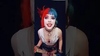 Dynamic Cosplay Transformation: Harley Quinn Embodied#cosplay #characterTransformation