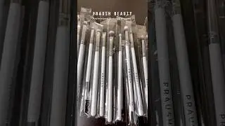 Praush 15 Pcs Professional Eye Brush Set. #unboxing #praush #makeup #makeupbrushes #review #viral