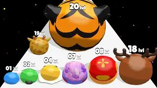SLIME RUN EVOLUTION 3D - Повышение уровня слайма (Забег эволюции животных) Новое обновление