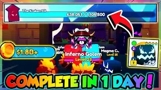 RUMBLE STUDIOS NEW GAME *COMPLETE* IN 1 DAY!! (Pet Catchers Roblox)
