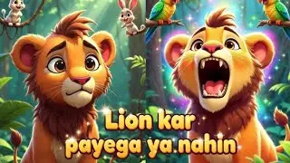 Jungle lion story | शेर की कहानी | moral stories # cartoon TV #infobells#cartoon animation for kids