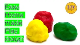 DIY- Edible, long-lasting homemade play-dough