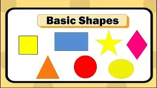 Learn the Basic Shapes | Kindergarten Lessons