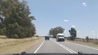 MONDAY AFTERNOON DRIVING TO WORK IN THE RIVERINA NSW AUSTRALIA 🦘