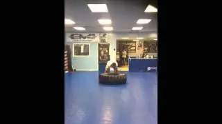 Gabriel Gonzaga training conditioning for MMA in Worcester MA