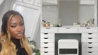 Daily vlog | New Makeup with Vanity Mirror and 13 LED Lights did my daughter&rsquo;s hair + more￼