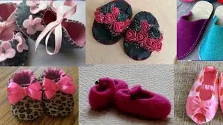 DIY baby shoes making idea at home! Easy Handmade baby chappal|
