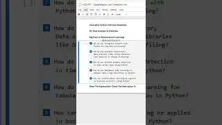 Innovative Python Interview Questions for Data Analysts & Scientists!