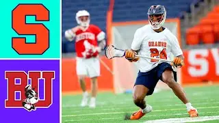 Syracuse vs. Boston University Lacrosse Highlights | 2026 College Lacrosse | NCAA Lacrosse