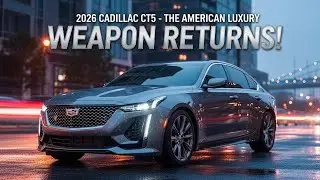 2026 Cadillac CT5 - The American Luxury Weapon Returns!