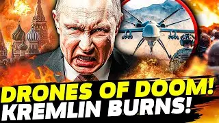 💥SHOCK! UKRAINIAN KILLER DRONES STRIKE MOSCOW! DISASTER LEVEL IS UNIMAGINABLE! KREMLIN IN HELLFIRE!