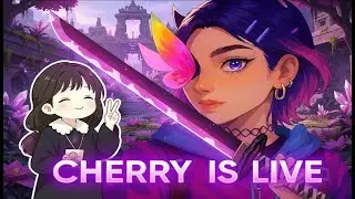 🔴Cherry Is Live :  Clove Healing Me but Not My Aim 🌱💞| - GIRL GAMER #live #valorant #girlgamer