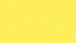 AESTHETIC GLITCHY STAR BACKGROUND ( YELLOW )  !!