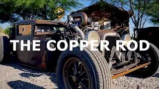 ALL COPPER Turbo Diesel Rat Rod!!!