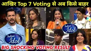 Shocking Top 7 Big Voting Result of Indian Idol Season 16 Today Episode | Indian Idol 2025
