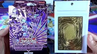 ABRIENDO LA BARAJA CONFRONTACIÓN DE SOMBRAÑECAS + CARTA METÁLICA DORADA DE YuGiOh