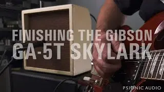 Finishing the Gibson GA-5T Skylark