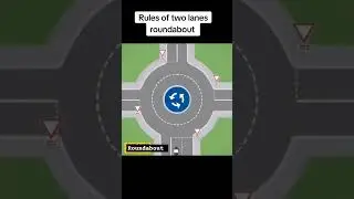Rules of two lans Roundabout In UAE