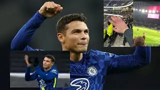 🔥Oh Thiago Silva!!!🎶 | Thiago Silva &ldquo;SERENADED&rdquo; by Away Fans👍 Tottenham vs Chelsea (0-1),Tuchel