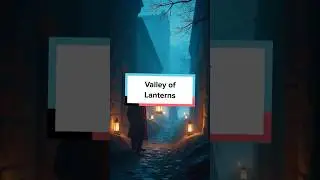 Valley of Lanterns🏮✨ | Mysteries Hub #folklore #lanterns #shorts #mystery #tale #film #fantasy #ai