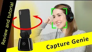 Capture Genie | Review | Smart phone holder (Face tracker) use it for Reel, lives and more