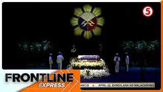 National Artist Nora Aunor, inilibing na sa Libingan ng mga Bayani | Frontline Express