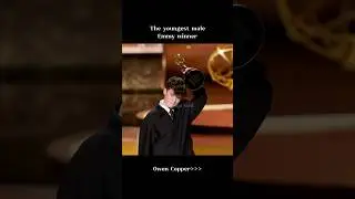 The youngest ever Emmy Winner! #owencooper #emmy2025 #awards #adolescence