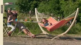 Одноместный гамак с рейками La Siesta Fruta