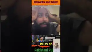 Tobba Tobba 😱 Pakistani Reaction on India | IND vs NZ Highlights #cricketshorts #cricketmatch