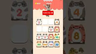 2048 Cat Hyperlapsed &mdash; 56 of 2048 #puzzle #cats