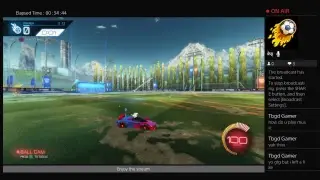 Playing Rocket League with lockheed345, Aaron, and Mow