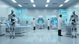 Future World 2150: Advanced Eco Cities, Flying Cars & AI Robots | 4K Sci-Fi Cinematic View