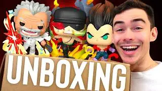 Распаковка 3 НОВЫХ эксклюзивных фигурок Funko Pop по аниме! (One Piece + Dragon Ball)