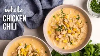 White Chicken Chili: a 30 minute dinner! | The Recipe Rebel