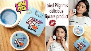 I tried Pilgrim&rsquo;s delicious lip care product | Pilgrim Squalene peppermint lip balm |Lipbalm Review