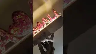 customize Resin name led stand initial wooden stand real flower night lamp comment for price 📩